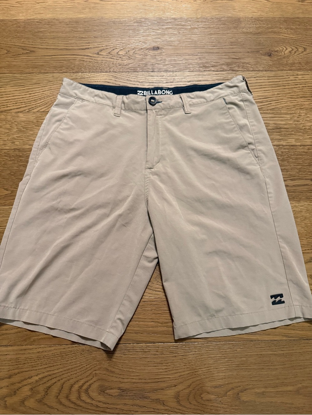 Billabong Crossfire Submersible Men's Khaki Performance Shorts Sz 34